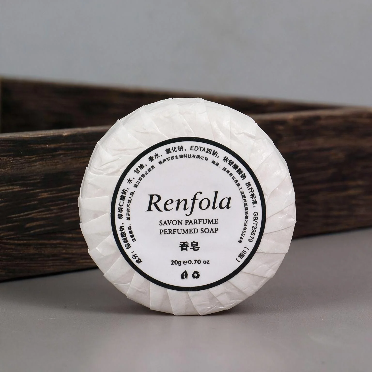 Renfola Hotel Perfumed Soap, 20g Round